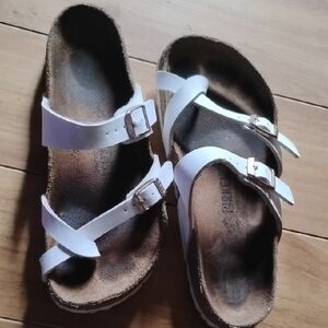 Birkenstock White Sandals